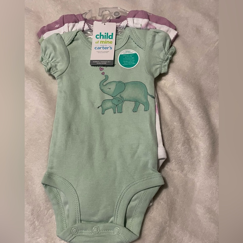 Newborn baby girl clothing bundle